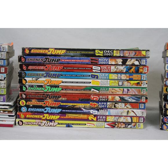 Shonen Jump Magazine Lot of 31 Volumes 2006 - 2009 anime english naruto dbz - Picture 3 of 7